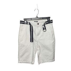 The Children's Place White adjustable waist and belt Brand New. Size 16 NWT.